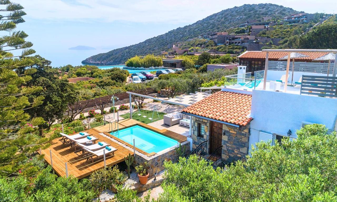 Cretan Lodge Heated Pool Ágios Nikólaos 외부 사진
