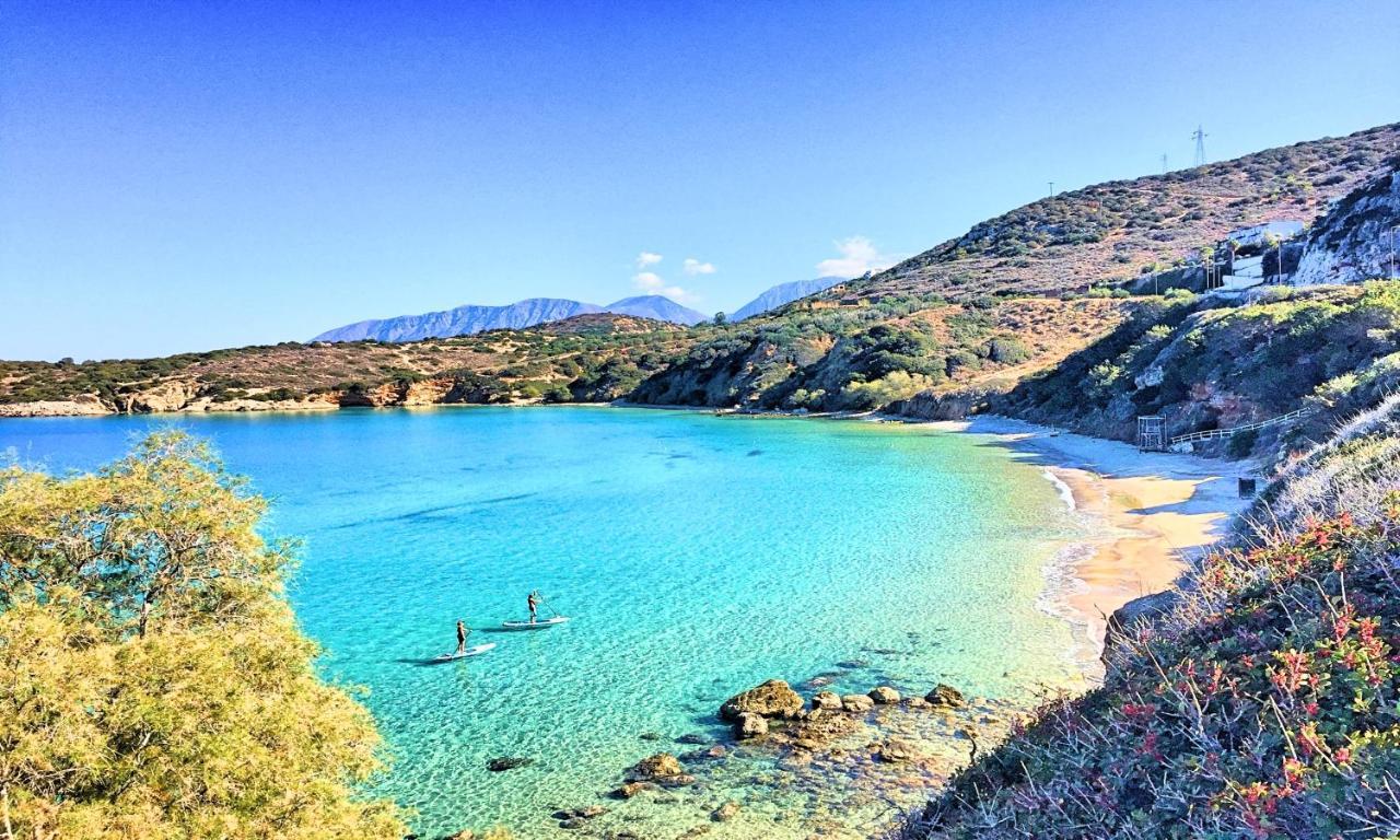 Cretan Lodge Heated Pool Ágios Nikólaos 외부 사진