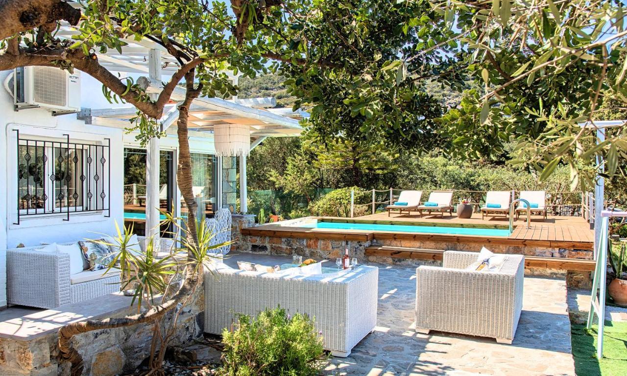 Cretan Lodge Heated Pool Ágios Nikólaos 외부 사진