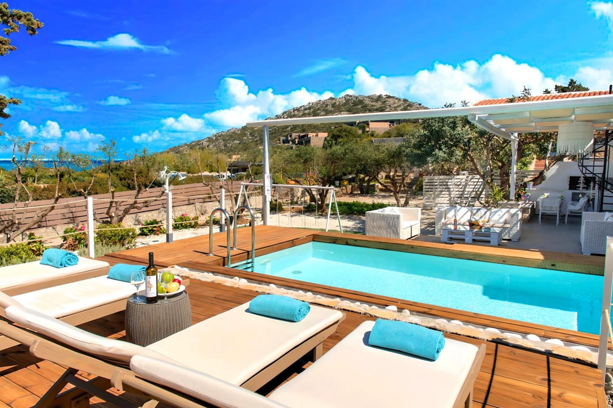 Cretan Lodge Heated Pool Ágios Nikólaos 외부 사진