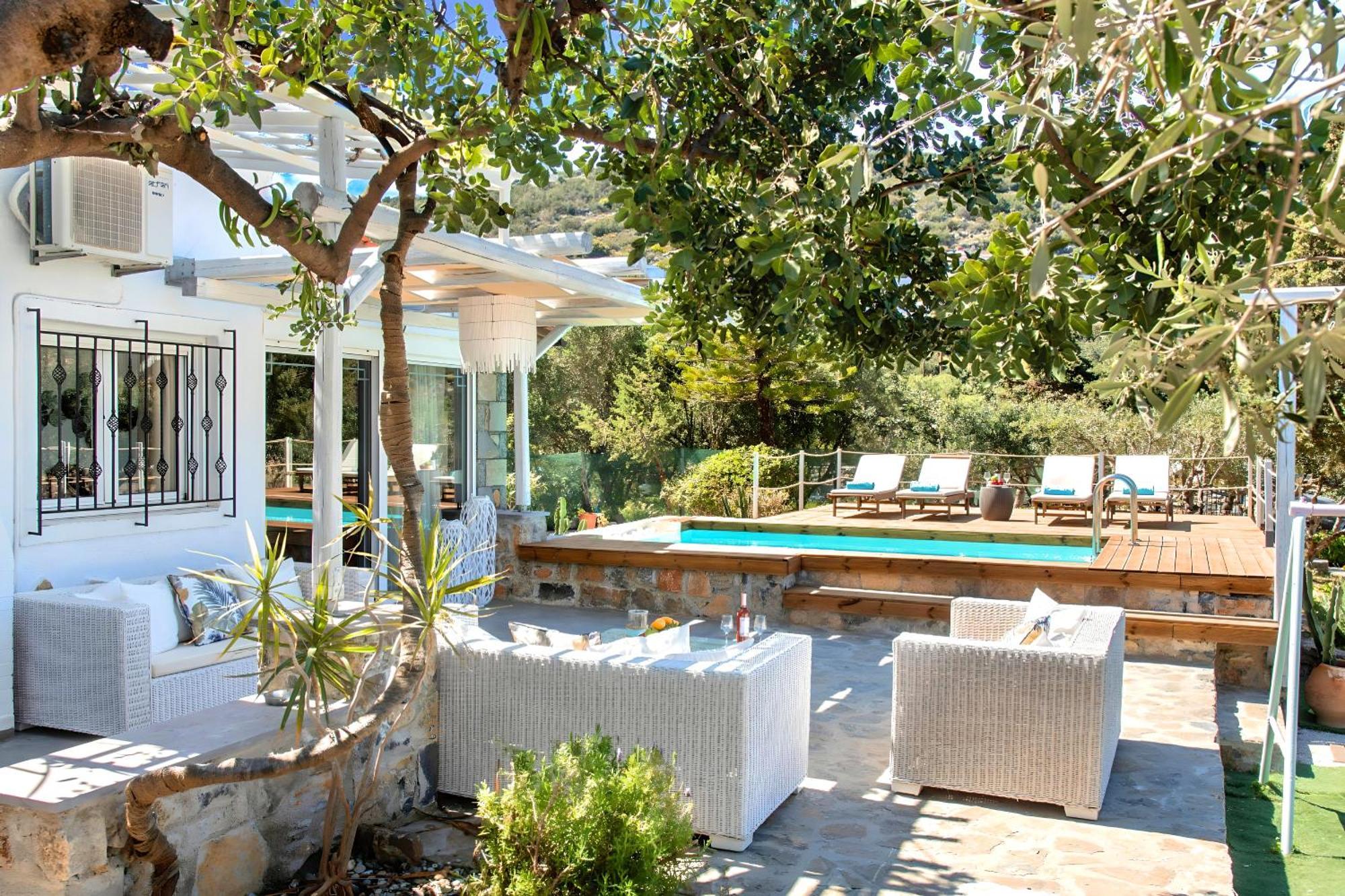 Cretan Lodge Heated Pool Ágios Nikólaos 외부 사진