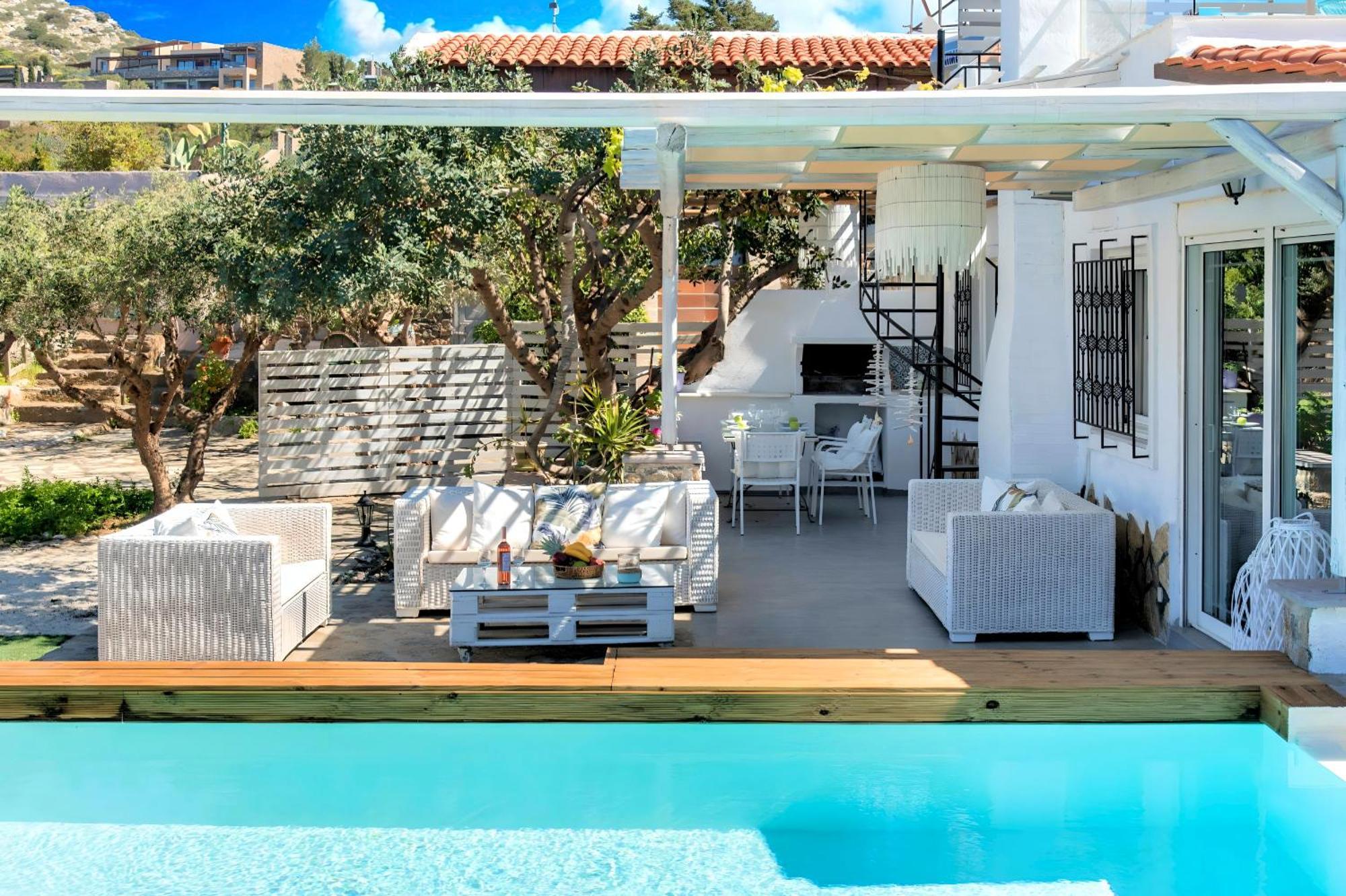 Cretan Lodge Heated Pool Ágios Nikólaos 외부 사진