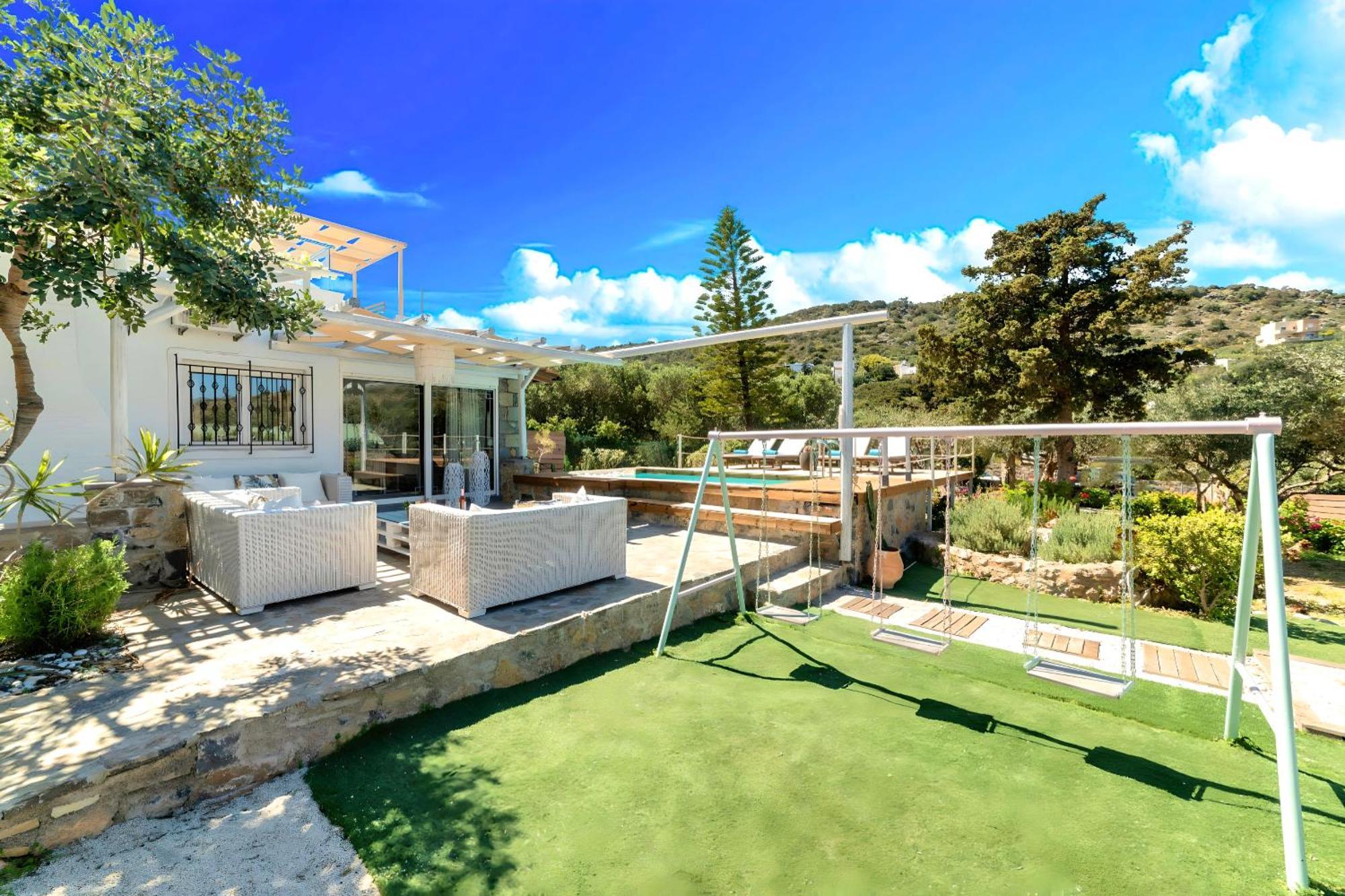 Cretan Lodge Heated Pool Ágios Nikólaos 외부 사진